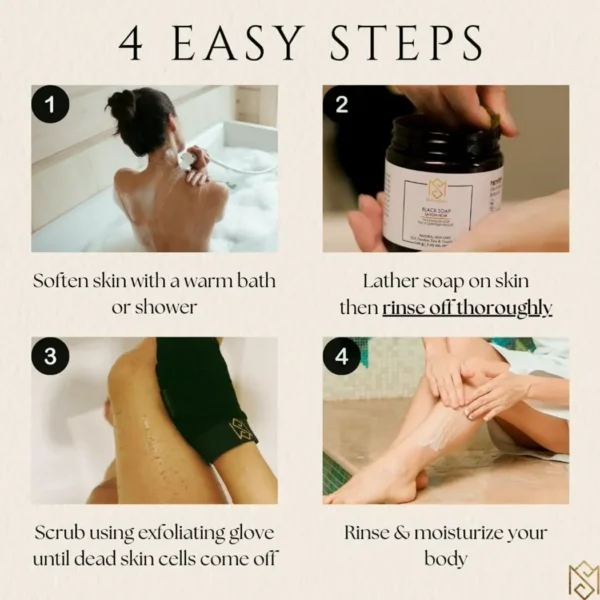 Exfoliating Mitt for Skin - Intense Cleaning by Moroccan Source