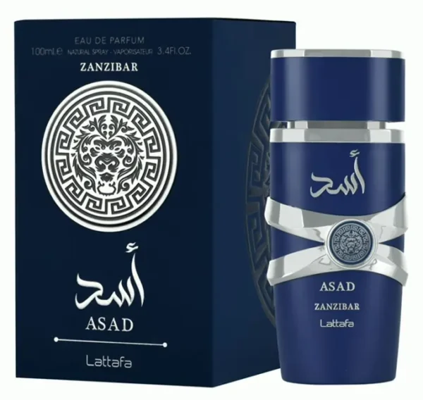 Lattafa Asad Zanzibar Men's Eau de Parfum Spray