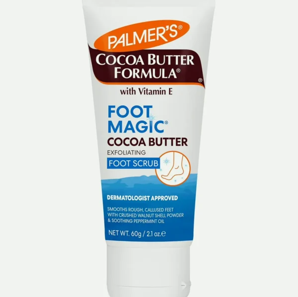 Palmer's Brand Cocoa Butter Foot Care Exfoliator including Vitamin E for Dry Feet