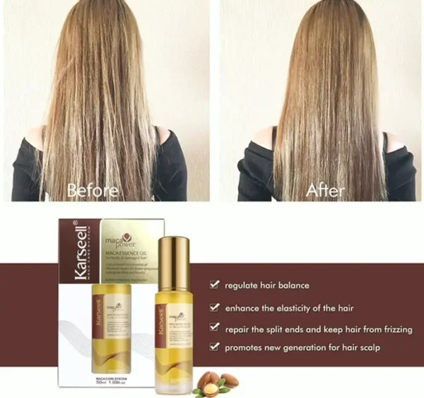 Argan Serum for Dry Hair - 50ml Weightless Formula
