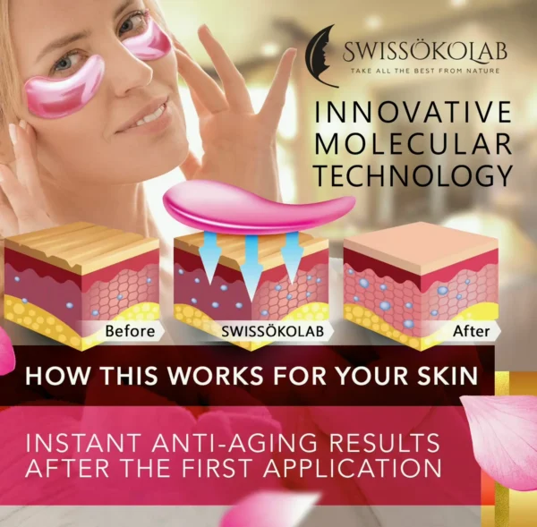 SWISSÖKOLAB 24k Gold Eye Mask for Puffiness