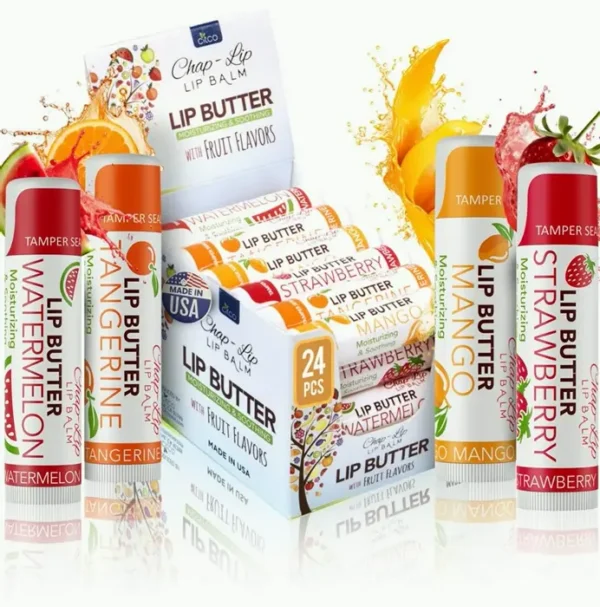 Authentic CHAP-LIP Pack with Flavored Variety