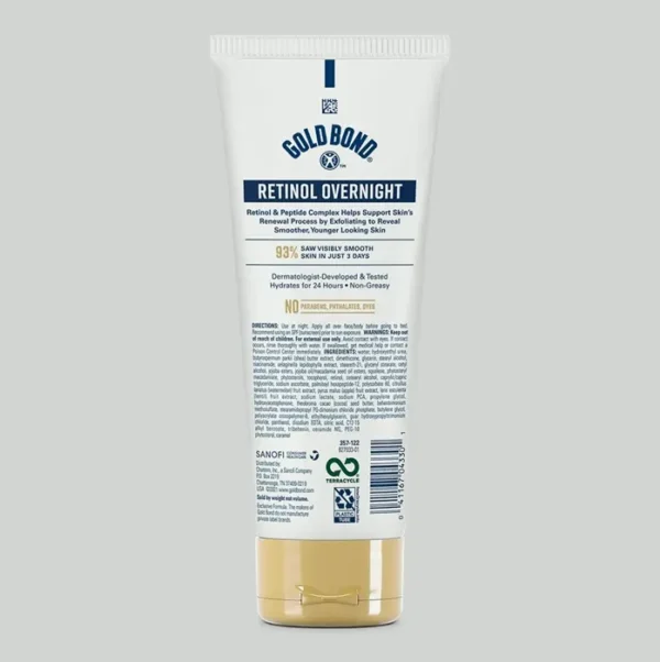 Gold Bond Youth Renew Night Lotion - Body & Body, 7 oz.