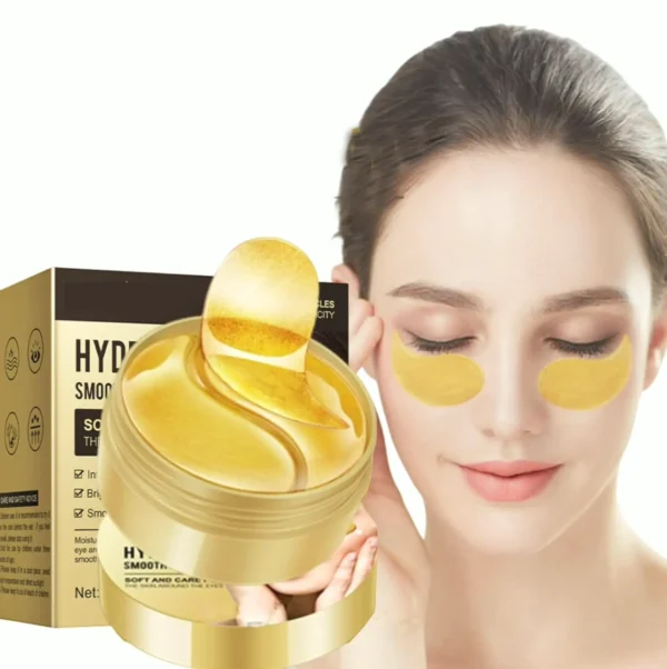 Gold Eye Patches for Puffy Bags - Moisturizing Skin Care - 60PCS