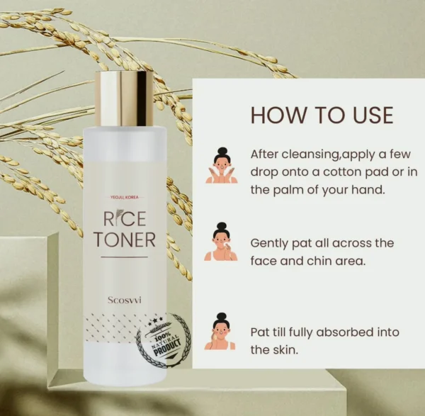Korean Hydrating Toner with Vegan Formula