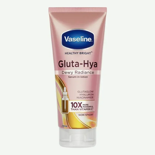Vaseline Dewy Lotion, Boosts Brightness, 200ml